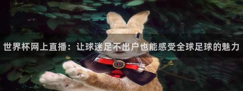 世界杯欧洲区预选赛赛程：世界杯网上直播：让球迷足不出户也能感受全球足球的魅力